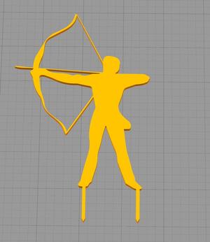 2D Bogenschütze Archer