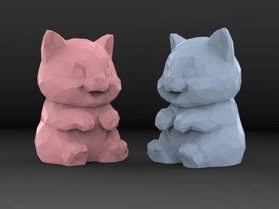Low-poly Cat (AMS)