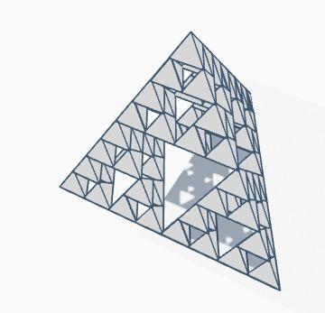 Sierpinski pyramide 