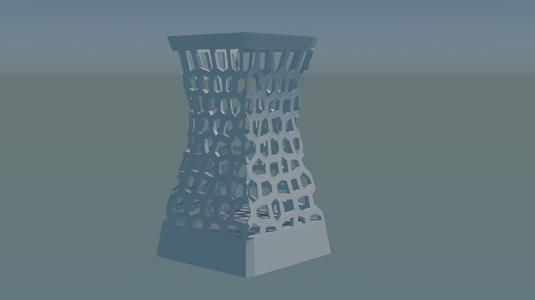 Vase Voronoi V3