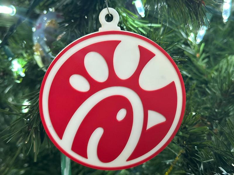 Chick-fil-A Christmas Ornament