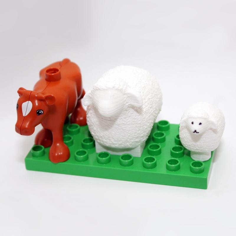 Wooly Sheep Duplo mini & MAXI