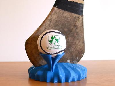 Display Stand for Hurl and Sliotar