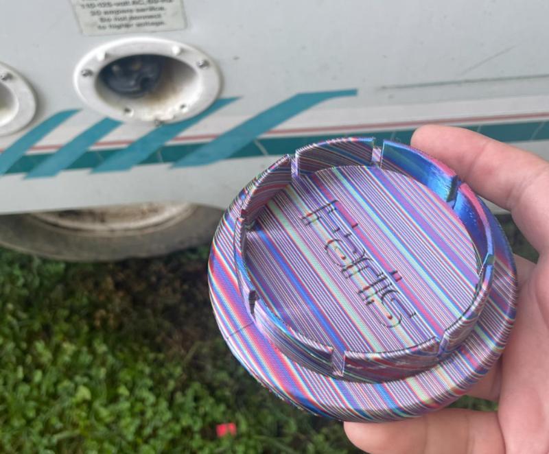 Camper 30 amp outlet cover