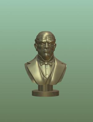 Bust Domingo F. Sarmiento (fan art)