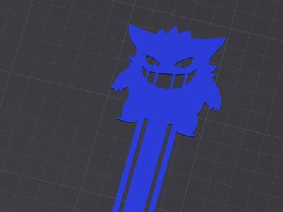 Gengar Bookmark