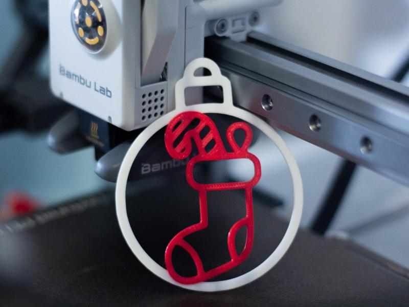 Christmas decoration stocking