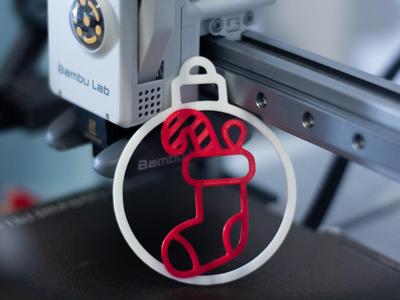 Christmas decoration stocking