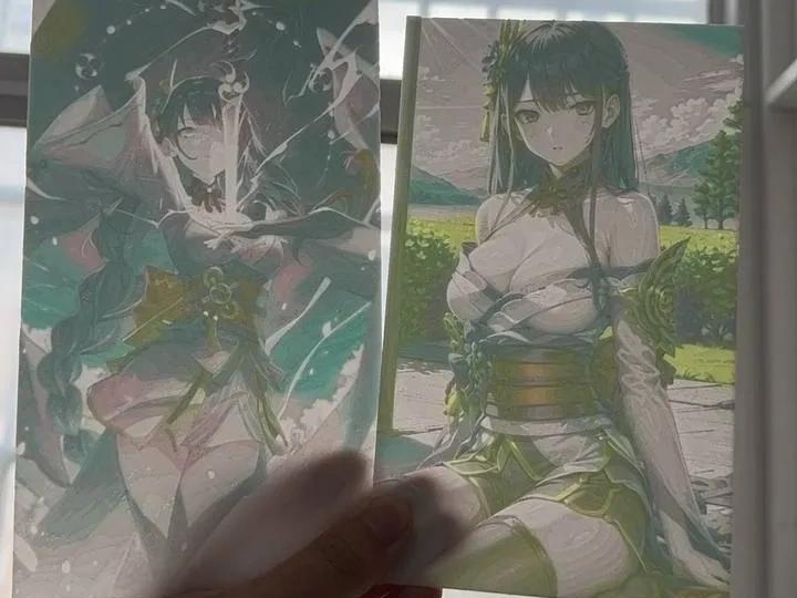 Genshin Impact - Raiden Shogun (Electro) - Lithophane