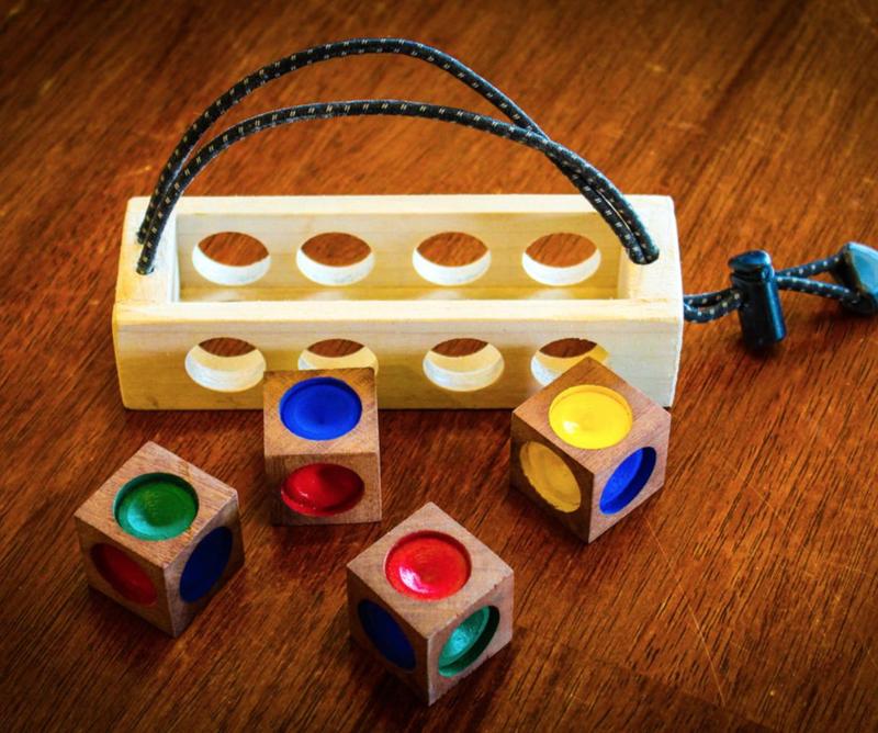 Instant Insanity Puzzle