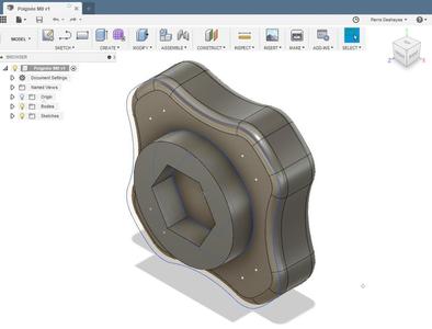 Tête de serrage M8 / M8 knob