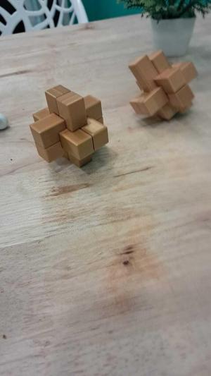 Wooden Cross Puzzle 6 Piece