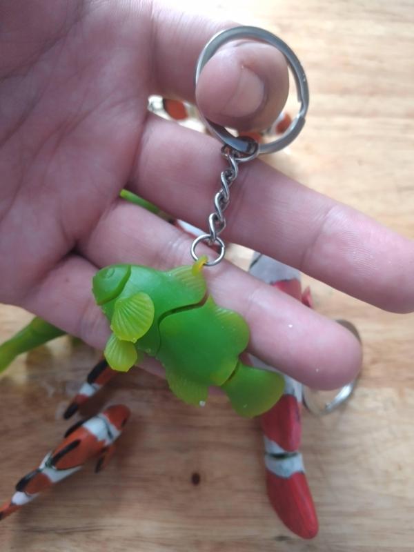 Nemo fish keychain