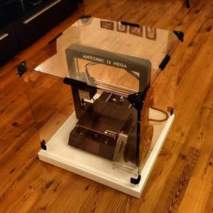 Acrylglas / Plexiglas connectors for Display Case
