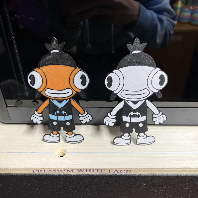Fortnite Toona Fish Flat Character Display