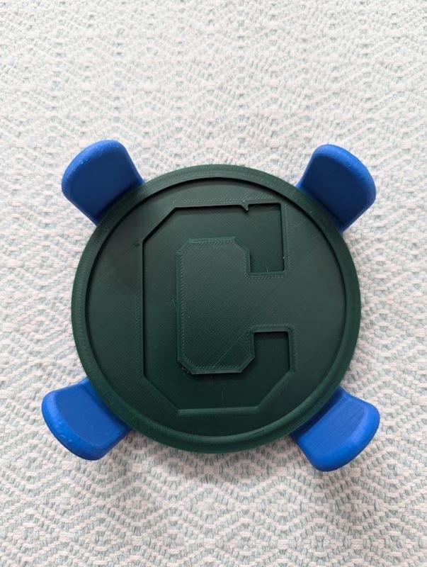 Cleveland Indians Coaster w/Holder (holds 6)