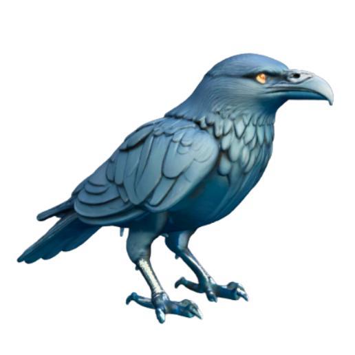Realistic Raven