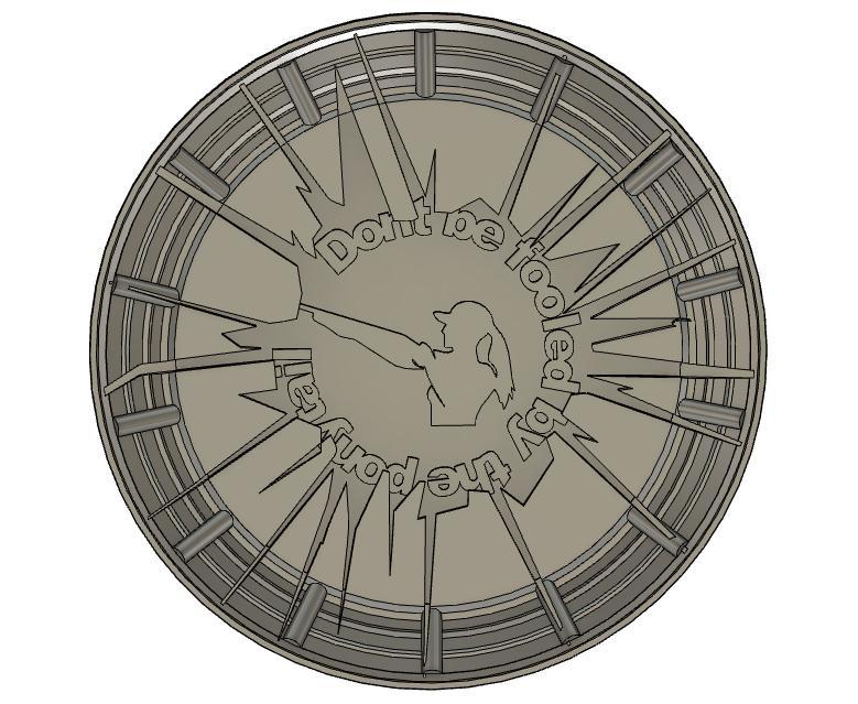 Don't be fooled Clay Skeet coaster