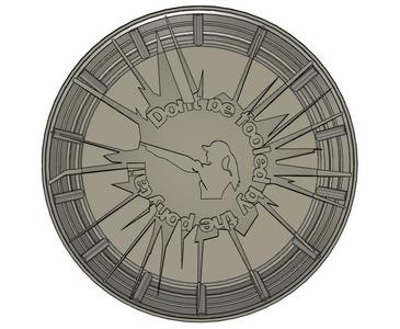 Don't be fooled Clay Skeet coaster