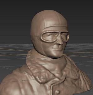 WW1 Manfred Von Richthofen pilot figure