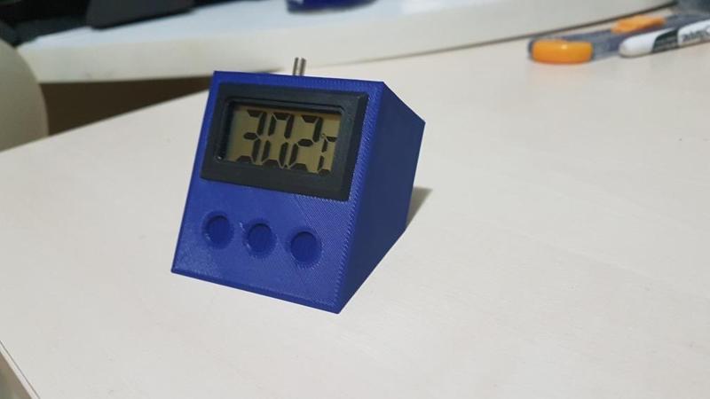 1,5" Digital Thermometer Stand - Remix