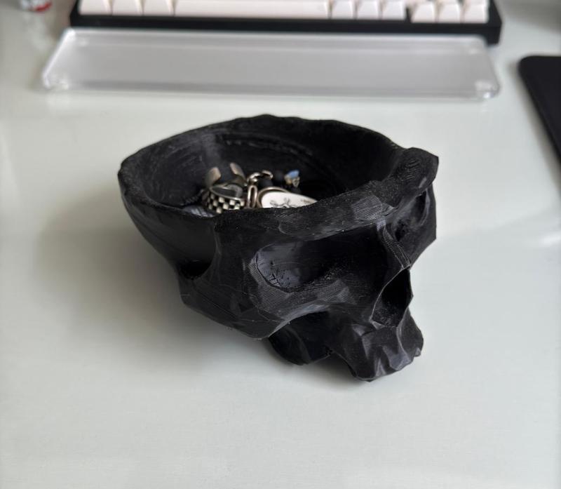 Gothic Skull Decorative Tray