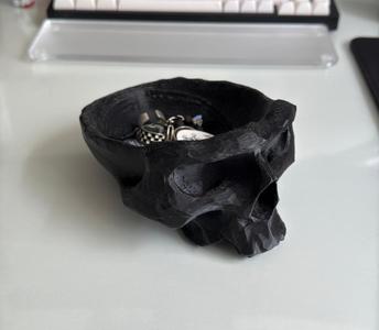 Gothic Skull Decorative Tray
