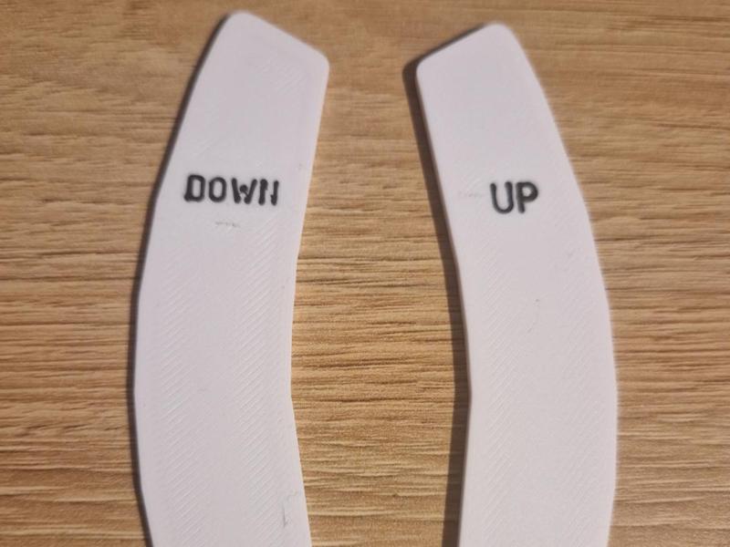 Colored Paddle Shifters for ClubSport Universal Hub V2