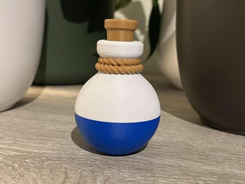 Potion with cap