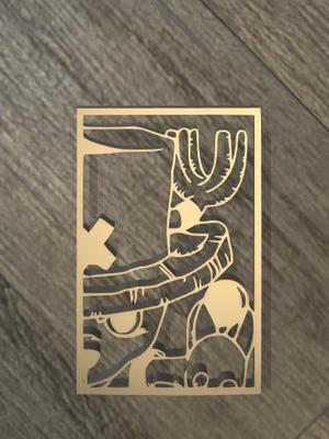 Wall art - one piece Tony-Tony 