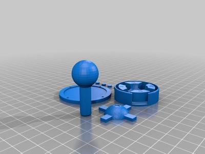 Pi-Score Joystick Control Panel 