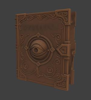 Magic Eye – Custom Book Cover