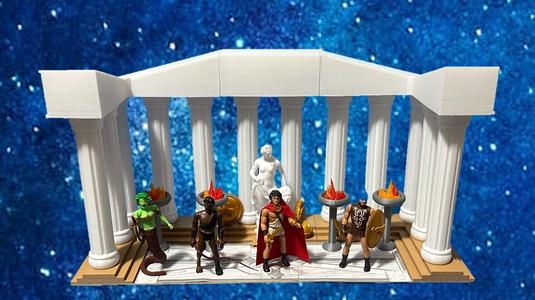 Clash of the Titans Temple Playset