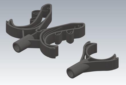 Fishing Rod rest Dual fish