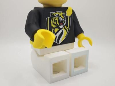 AFL Brick Man - Richmond Tigers (500%)