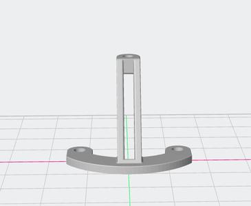 Associated TC8 front body support