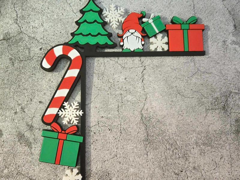 Christmas Tree Gnome Door Corner 