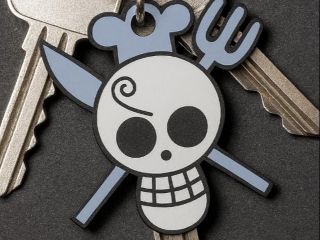 One piece keychain (Vinsmoke Sanji)