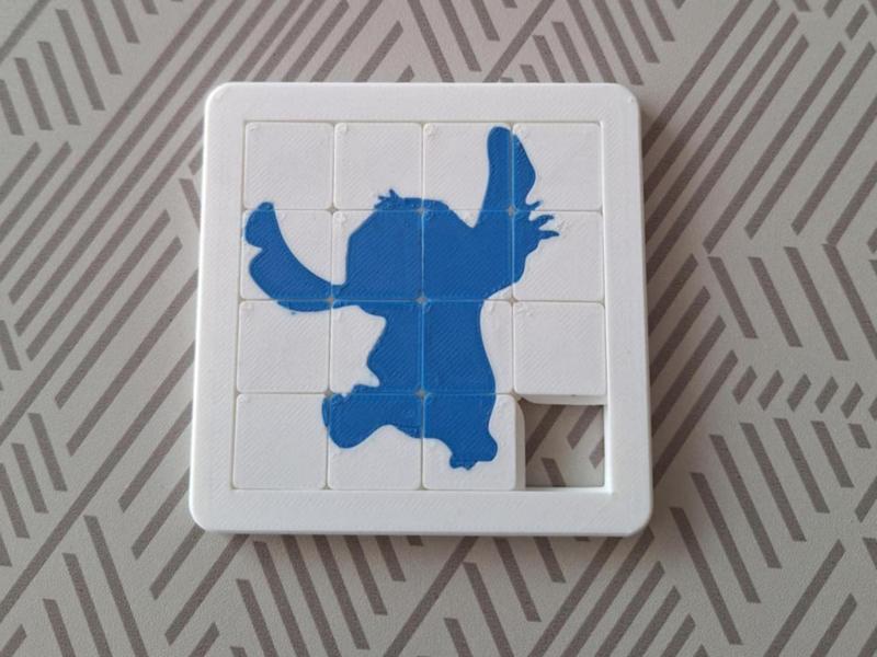 Stitch Slide Puzzle