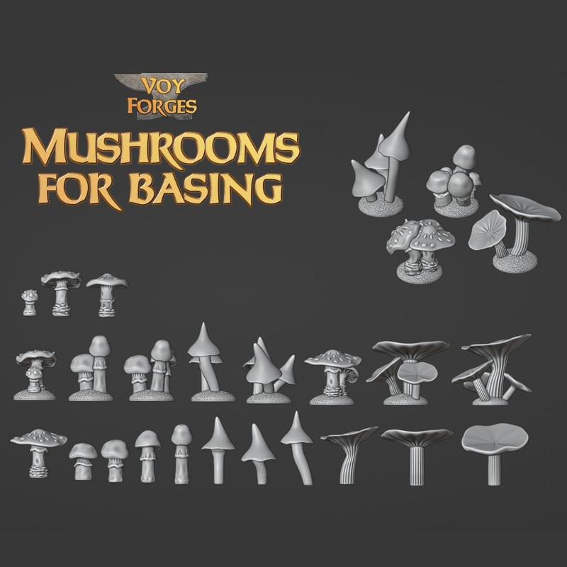 Mushrooms for Basing, Terrain