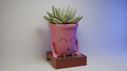 self-watering pot