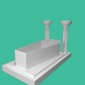 Halloween Candy Bowl: Coffin-Style With LED Candle Holders (Tinkercad Halloween Competition)