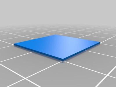 Single Layer Test Square