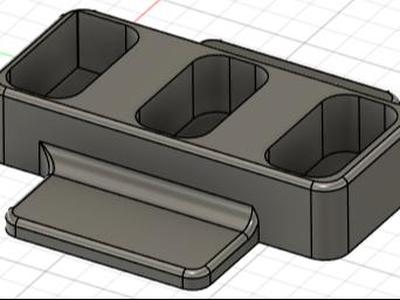 Stabilo storage for 3