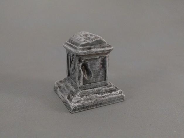 Grave Stone Worn