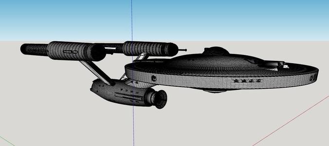 Star Trek Valley Forge class 1:1000 Ver. 2