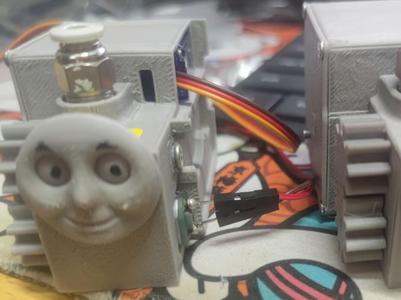 Thomas the Tank Engine, ap ams extruder decoration