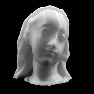 Head of Mary at The Réunion des Musées Nationaux, Paris