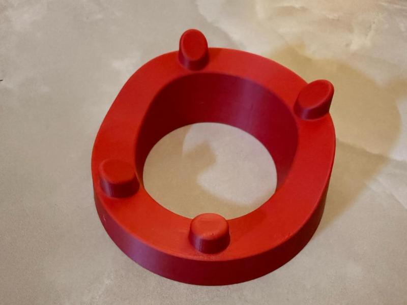 rugby ball holder/display stand