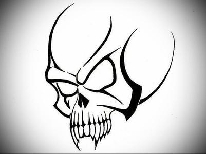 Devil Alien Skull Wall Art Decoration
